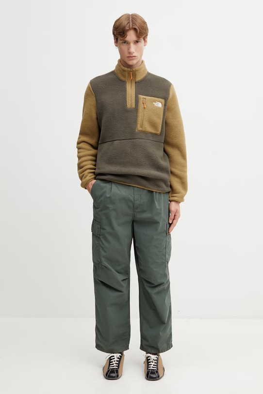 The North Face Yumiori bluzy polarowe męskie NF0A883SPHG1 zielony