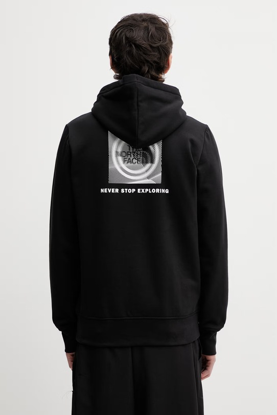 Odzież The North Face Energy bluza z kapturem bawełniana męska NF0A8G9XJK31 czarny