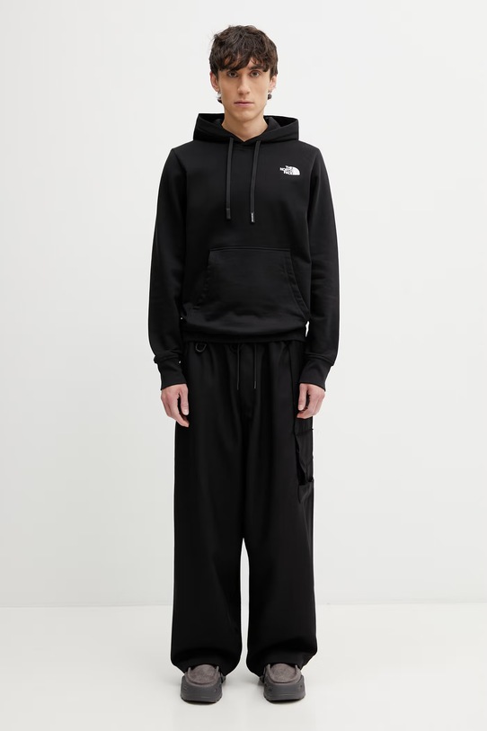 The North Face Energy bluza z kapturem bawełniana męska NF0A8G9XJK31 czarny