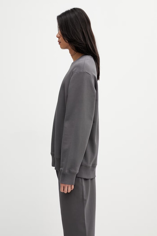 The North Face Essential Light суичър от памук мъжки NF0A8GQCRHI1 сив SS26