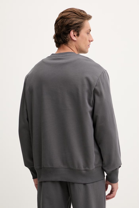 Oblečenie The North Face mikina pánska bavlnená Essential Light NF0A8GQCRHI1 sivá