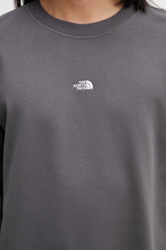 The North Face Essential Light суичър от памук мъжки сив NF0A8GQCRHI1