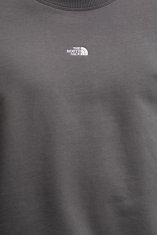 The North Face mikina pánska bavlnená Essential Light NF0A8GQCRHI1 sivá
