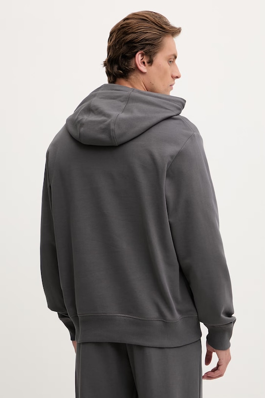 Oblečenie The North Face mikina s kapucňou pánska bavlnená Essential Light NF0A8GQDRHI1 sivá