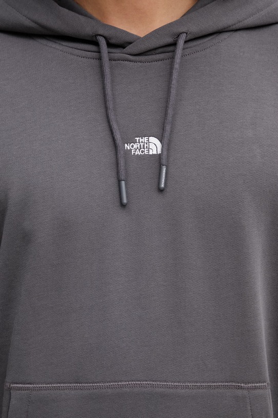 The North Face Essential Light bluza z kapturem bawełniana męska szary NF0A8GQDRHI1