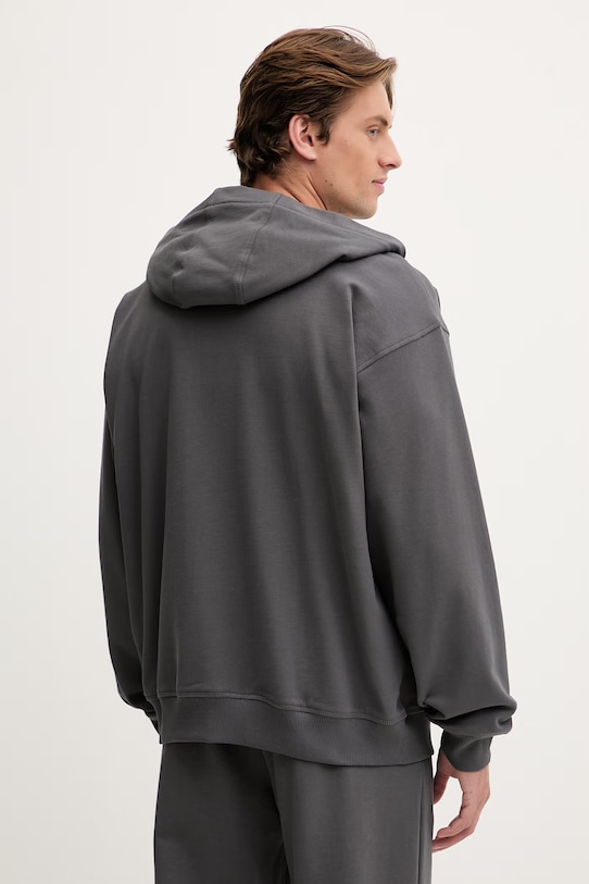 Oblečenie The North Face mikina pánska bavlnená Essential Oversize NF0A8GQGRHI1 sivá