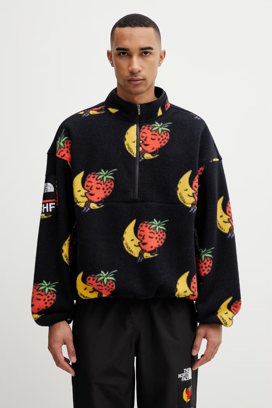 The North Face The North Face x SHF bluza polarowa męska czarny NF0A8HNBNY11