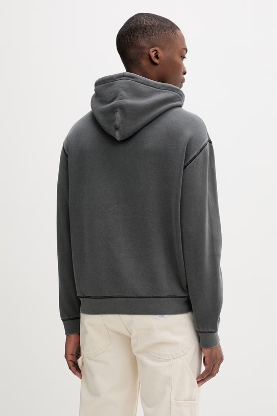 Odzież Tommy Jeans bluza męska z bawełną DM0DM22685 szary