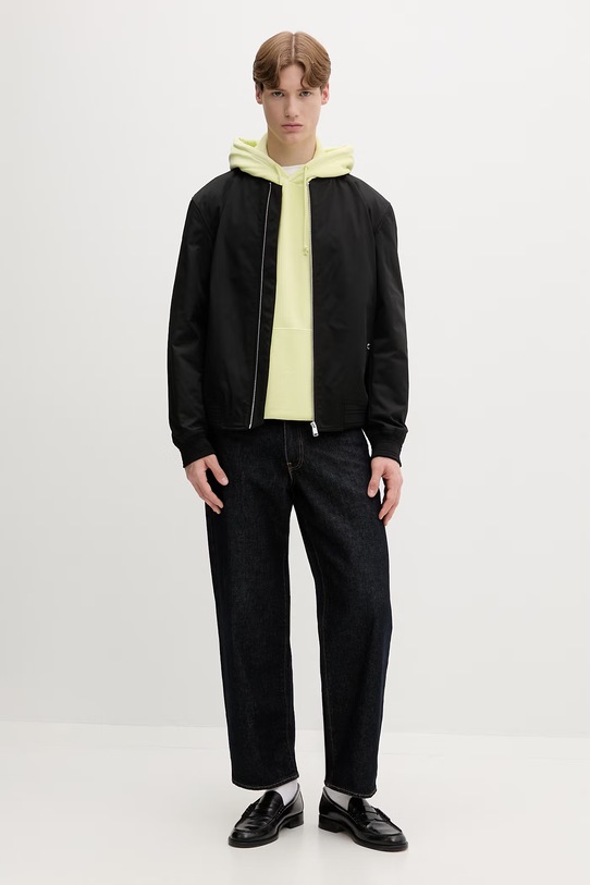 Tommy Jeans bluza z kapturem męska bawełniana DM0DM22840 zielony SS26