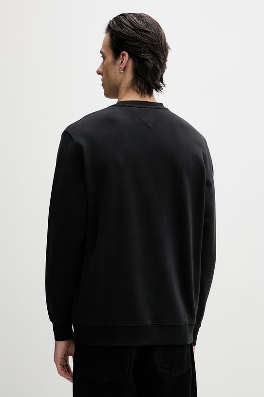 Odzież Tommy Jeans bluza męska bawełniana DM0DM23019 czarny
