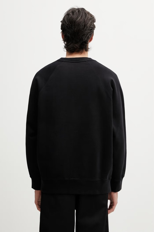 Clothing Maison Kitsuné Fox Head oversized sweatshirt cotton Men's PM00306KM0340 black