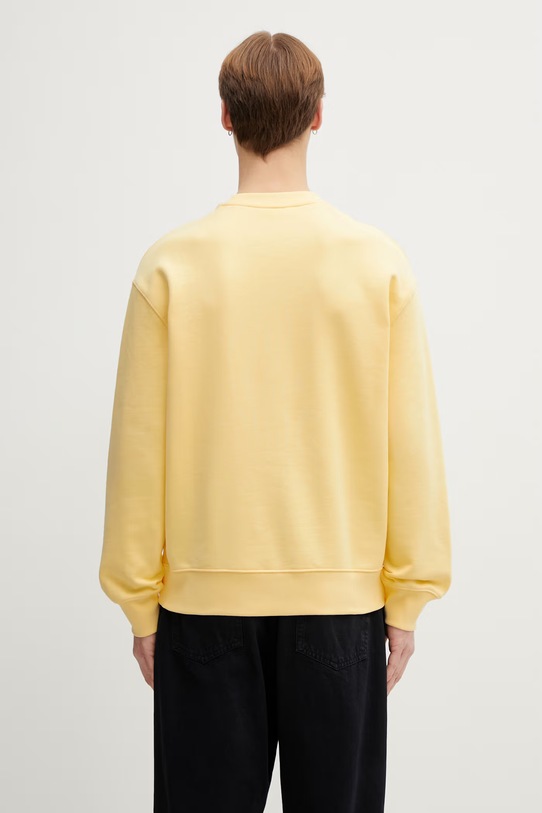 Odzież Maison Kitsuné bluza bawełniana Dreaming Fox QM00301KM0341 żółty