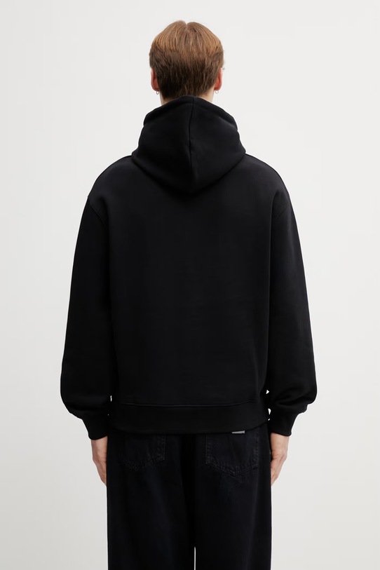 Odzież Maison Kitsuné bluza bawełniana QM00700KM0341 czarny