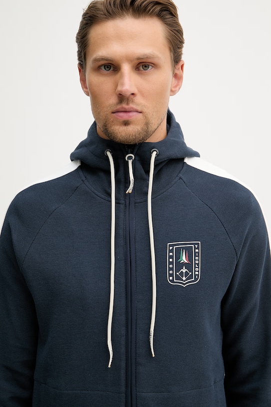 Aeronautica Militare кофта чоловіча з бавовною темно-синій FE2098UF00680