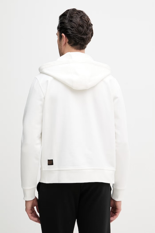 Odzież Aeronautica Militare bluza bawełniana FE2100UF00679 biały