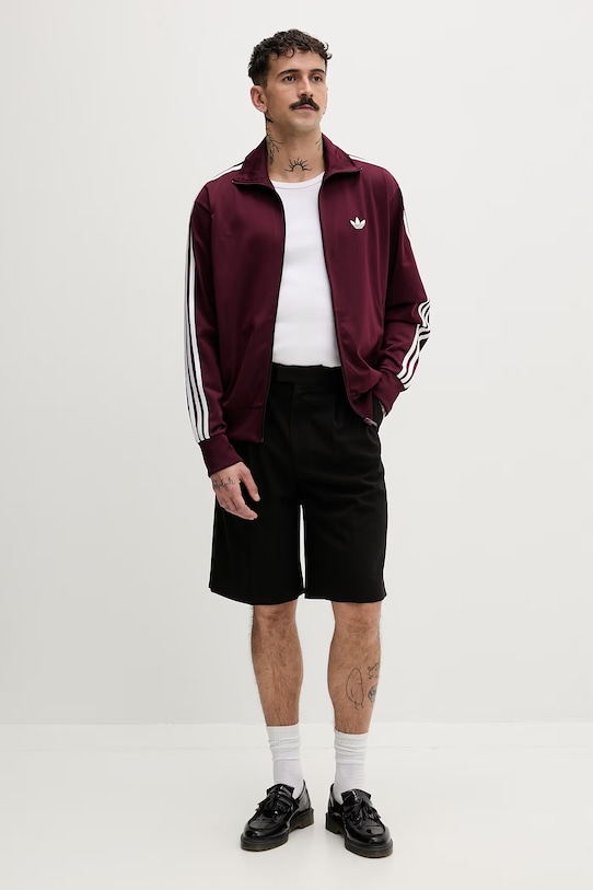 adidas Originals dukserica na zakopčavanje muška Firebird KE1646 bordo SS26