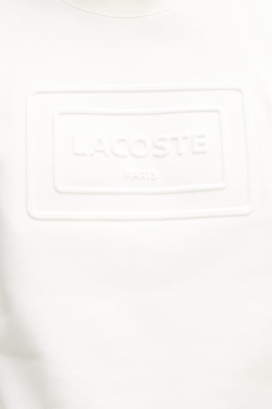 Lacoste bluza męska bawełniana biały SH0795