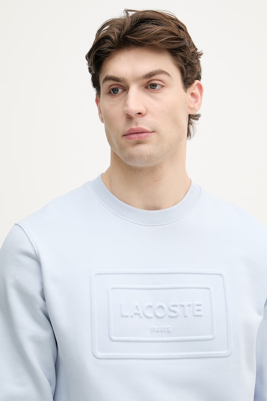 Lacoste hanorac bărbătesc bumbac albastru SH0795