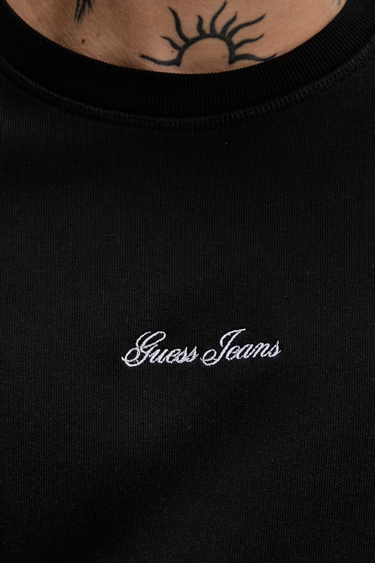 Guess Jeans bluza męska bawełniana M6GQB2.KCPR1 czarny