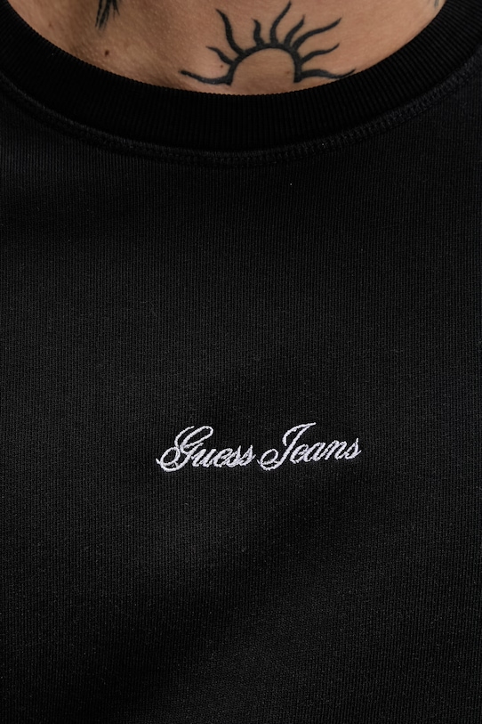 Guess Jeans bluza męska bawełniana M6GQB2.KCPR1 czarny