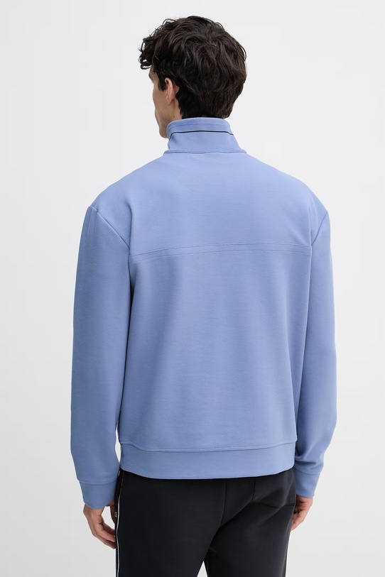 Îmbrăcăminte BOSS Green hanorac pentru bărbați, cu bumbac 50558580 albastru