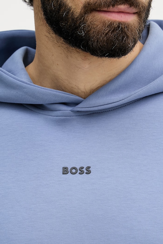 BOSS Green bluza 50558991 niebieski