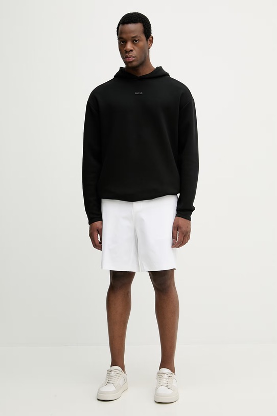 Pulover BOSS Green 50558991 črna SS26