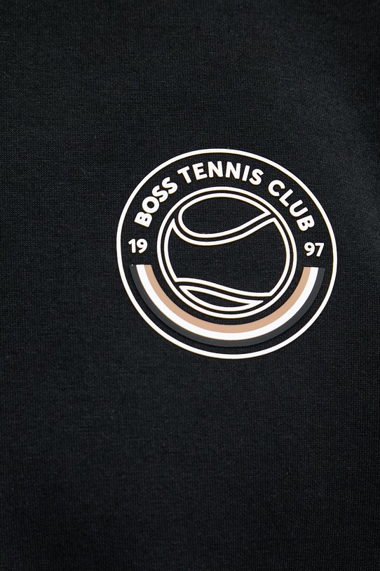 BOSS Green mikina pánska s bavlnou 50560271 čierna