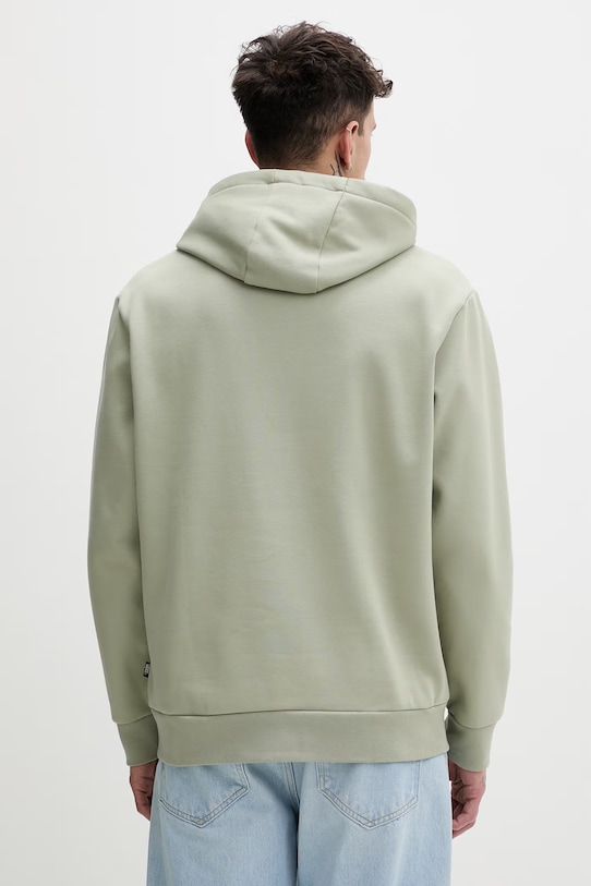 Odzież Vans bluza z kapturem męska z bawełną VN000R9YFSG1 zielony