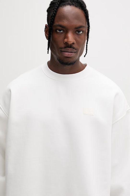 Vans bluza oversize męska bawełniana biały VN000T6TC9F1