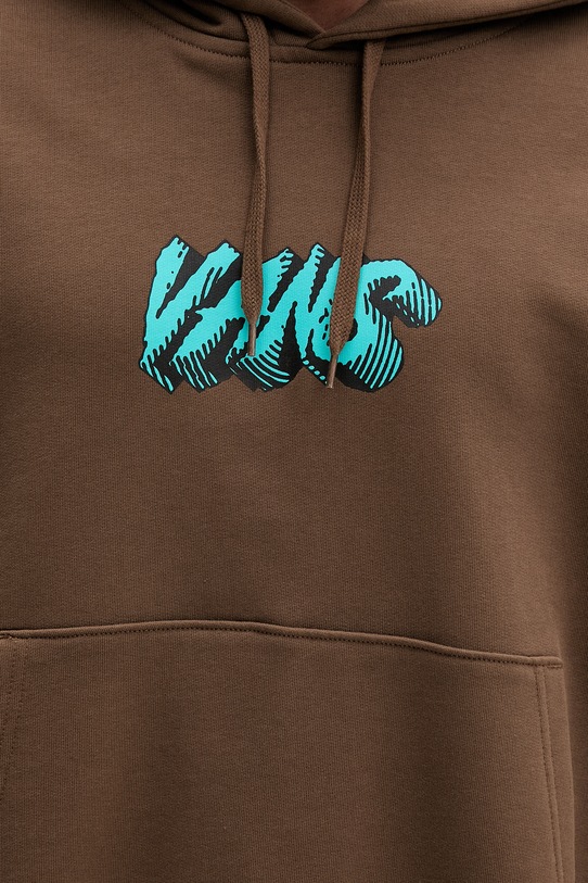 Vans Bluza z kapturem męska bawełniana VN000VXZFST1 brązowy