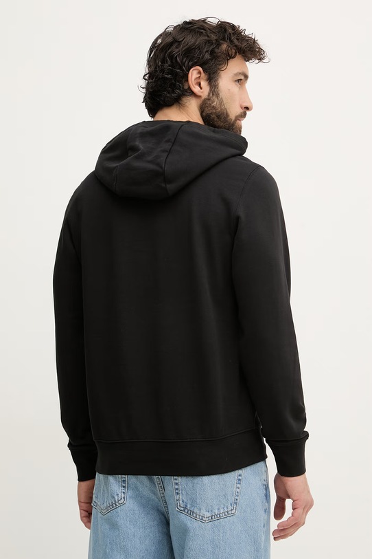 Oblečenie Tommy Hilfiger mikina s kapucňou pánska bavlnená MW0MW42464 čierna