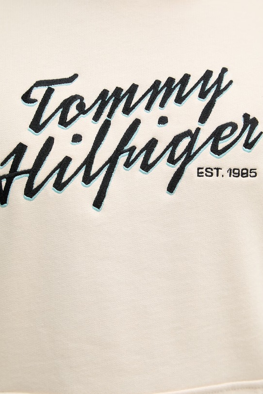 Tommy Hilfiger mikina s kapucňou pánska bavlnená MW0MW42496 béžová