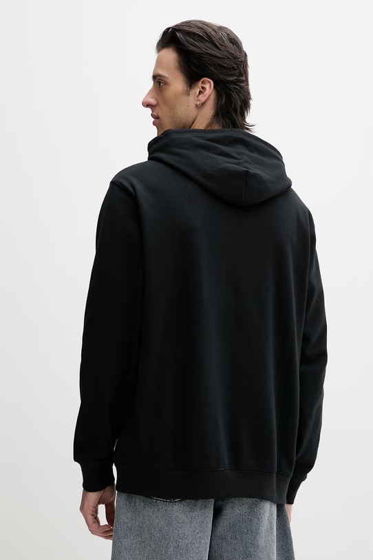 Odzież Converse bluza z kapturem męska bawełniana CVM6H113 czarny