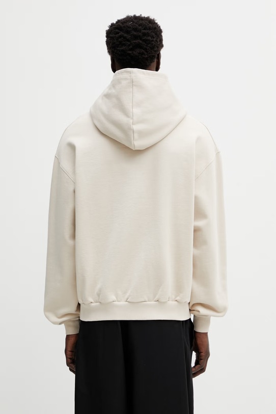 Odzież Filling Pieces bluza bawełniana Boxy Embroidered 412632501284.292 beżowy