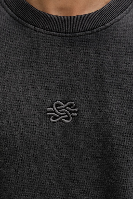 Filling Pieces кофта мужская из хлопка Boxy Embroidered 422430501142.136 серый