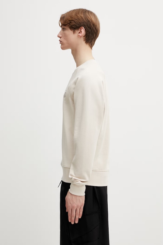 Filling Pieces bluza bawełniana Boxy Embroidered 412630500143.292 beżowy SS26