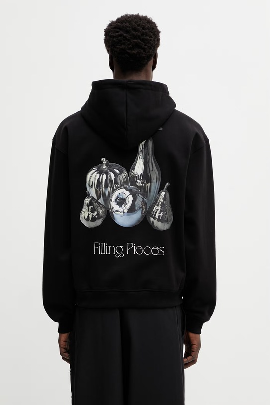 Filling Pieces bluza bawełniana Chrome Fruit pozostałe czarny 412633501291.130