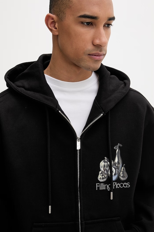 Filling Pieces кофта с капюшоном мужская хлопковая Chrome Fruit чёрный 412633501291.130
