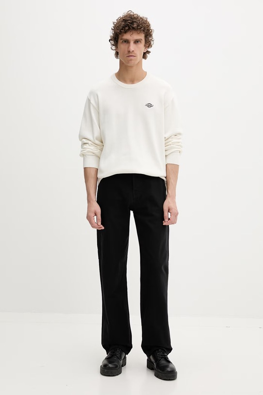 Dickies sweter męski bawełniany DK0A87OPC481 beżowy SS26