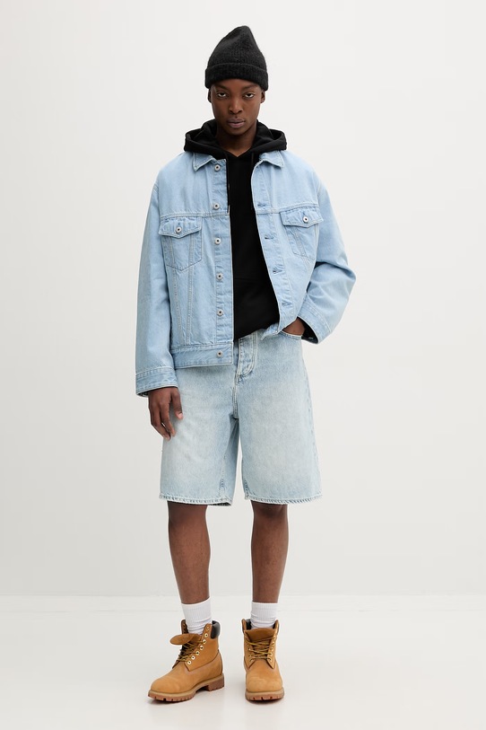 Dickies dukserica s kapuljačom muška s pamukom DK0A88POBLK1 crna SS26