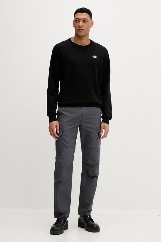 Dickies sweter bawełniany DK0A87OPBLK1 czarny SS26