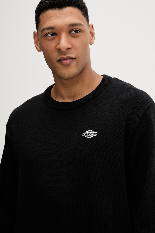 Dickies sweter bawełniany czarny DK0A87OPBLK1