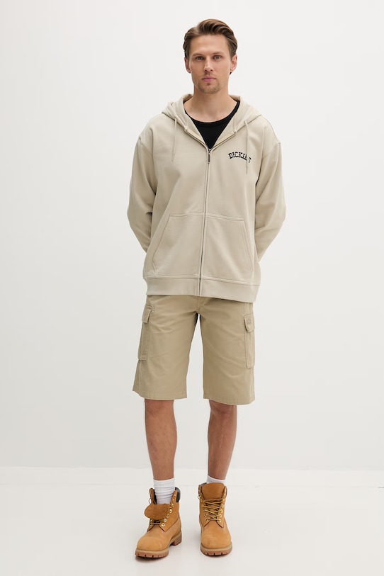 Dickies Hanorac cu glugă bărbătesc cu bumbac DK0A885IL441 verde SS26