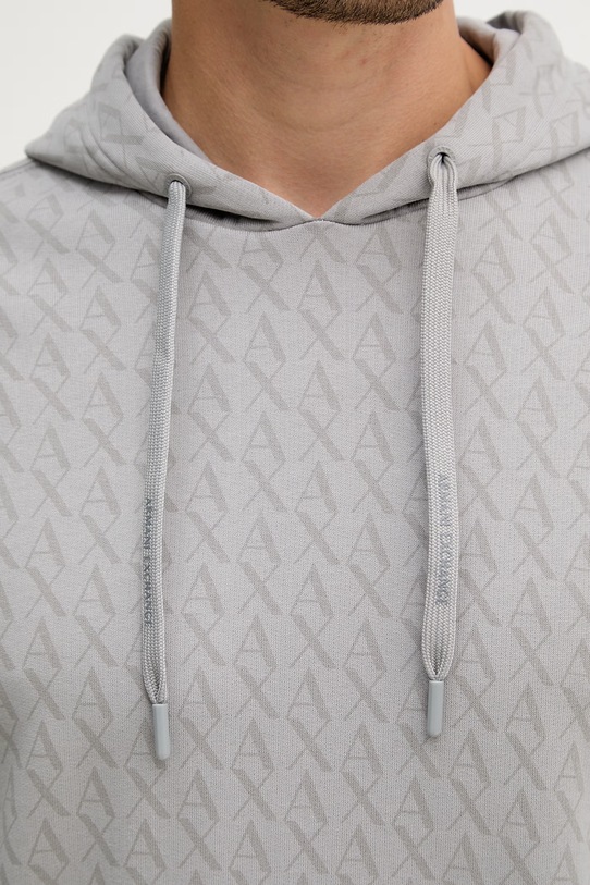 Armani Exchange кофта чоловіча бавовняна XM001225.AF11847 сірий