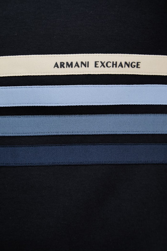 Armani Exchange bluza z kapturem męska XM002053.AF10818 granatowy