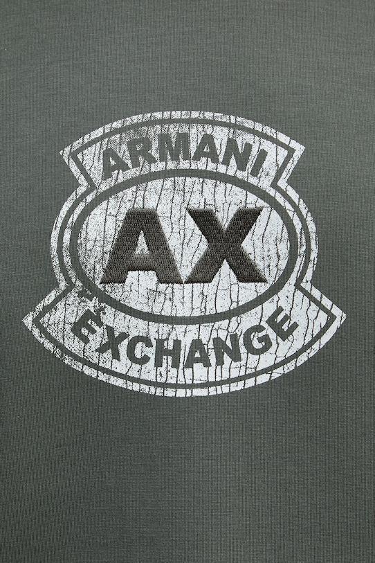 Armani Exchange суичър с качулка мъжки XM002332.AF10818 зелен