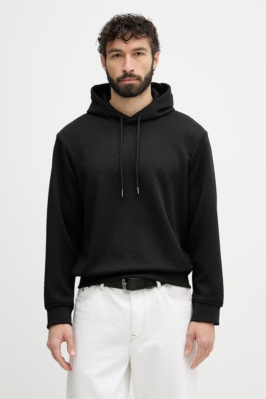 Armani Exchange bluza z kapturem męska czarny XM002344.AF21862