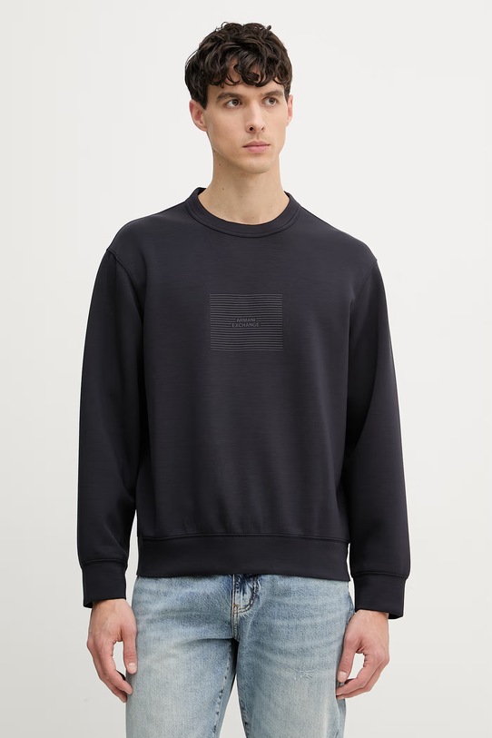 Armani Exchange кофта для мужчин чёрный XM002395.AF19936