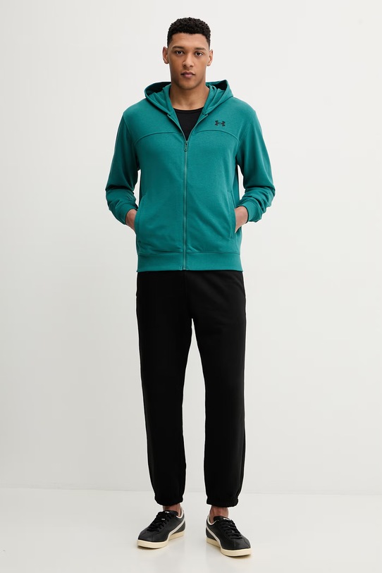 Under Armour bluza Rival 6009346 zielony SS26